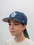 Бейсболка 47 BRAND арт. H-CLZOE18WBP Toronto Maple Leafs NHL (темно-синий)